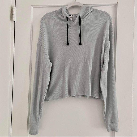 PINK Victoria's Secret Tops - PINK VS cropped hoodie